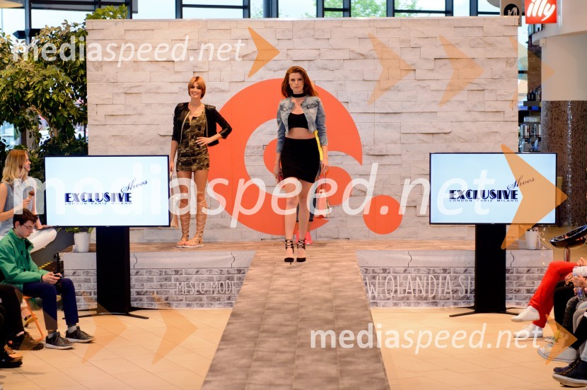  ... ;  Karin Škufca, manekenkaModna revija v Qlandii Novo Mesto