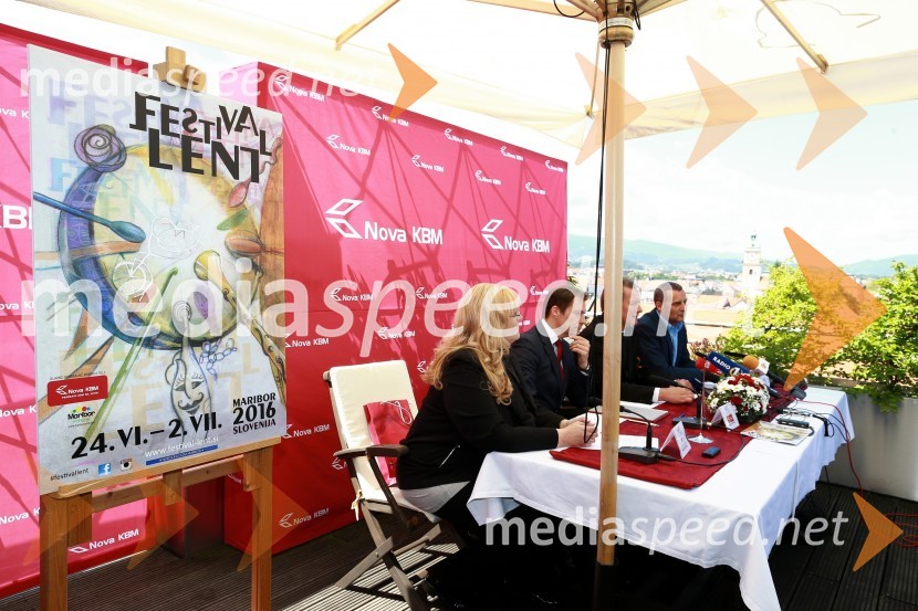 Festival Lent 2016, podpis sponzorske pogodbe z Novo KBMFestival Lent 2016, podpis sponzorske pogodbe z Novo KBM