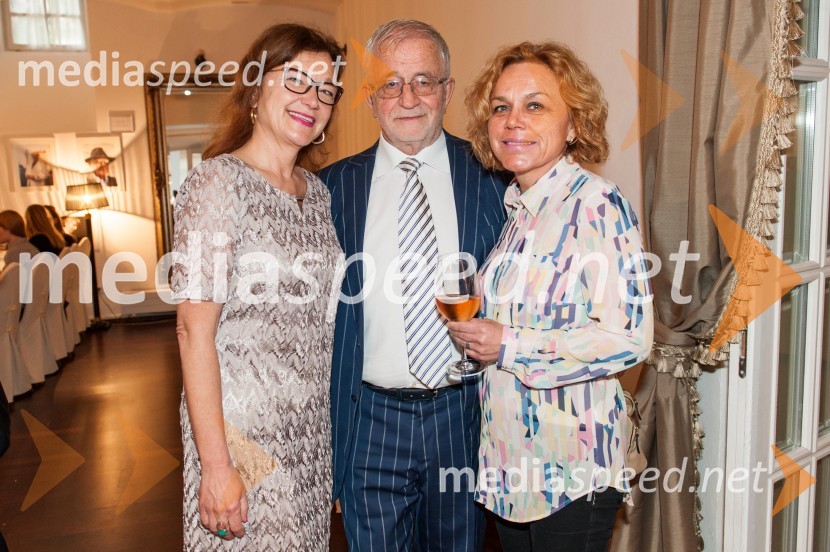  Alenka Košorok Humar, odvetnica, publicistka, predsednica Ljubljanskega območnega zbora OZS; dr. Peter  Čeferin, pravnik, pisatelj;  Sonči Nered Čebašek, odgovorna urednica časopisa Svet24Odvetništvo na Slovenskem, predstavitev knjige Petra Čeferina