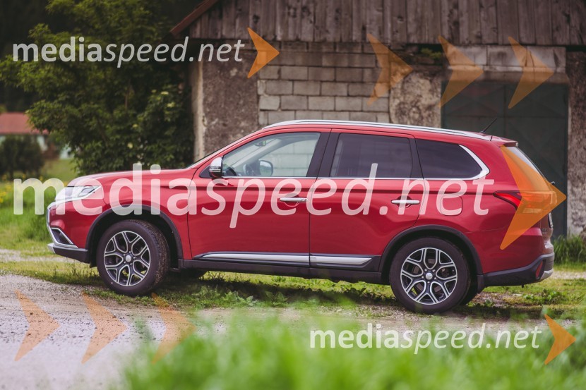 Mitsubishi Outlander 2.2 DI-D 4WD Intense+Mitsubishi Outlander 2.2 DI-D 4WD Intense+, mediaspeed test