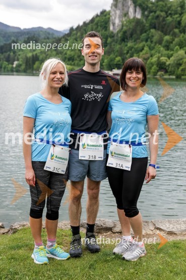  Melita Lazanski Stanič;  Boštjan Bratanič;  Mojca SenicaPoslovni tek trojk 2016