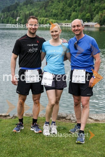  Janoš Veber;  Sanja Konečnik;  David JarcPoslovni tek trojk 2016