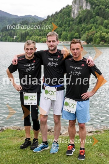  Miha Špeh;  Domen Čebašek;  Aleš Perič MočnikPoslovni tek trojk 2016