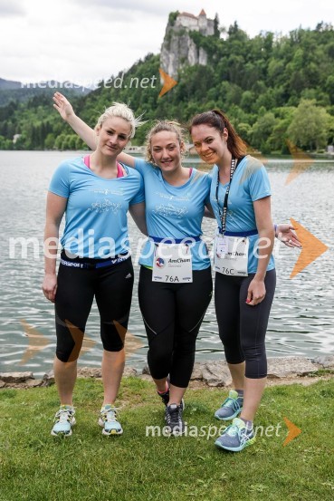  Katja Zorko;  Petra Kocjan, AmCham (Ameriška gospodarska zbornica);  Nina Marinšek, AmCham Slovenia (Ameriška gospodarska zbornica)Poslovni tek trojk 2016
