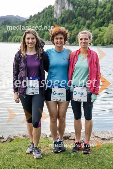  Irena Plevelj, MSD;  Tjaša Burnik, MSD;  Tjaša Seliškar, MSDPoslovni tek trojk 2016