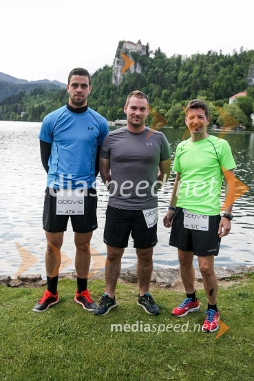  Srdan Arsić;  Tadej Rot;  Jure PeklarPoslovni tek trojk 2016