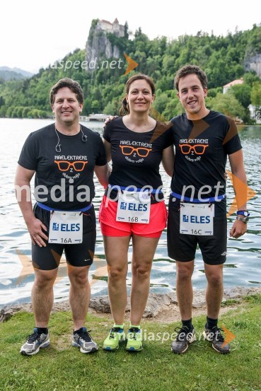  Sandi Jakončič, ELES;  Katja Krasko Štebljaj, vodja službe za odnose z javnostmi, ELES;  Blaž Slamič, ELESPoslovni tek trojk 2016