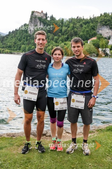  Martin Kandus, Medex;  Ana Bokalič, Medex;  Luka Todorovič, MedexPoslovni tek trojk 2016