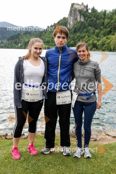  Maja Babnik;  Tei Ternovec;  Kaja HudnikPoslovni tek trojk 2016