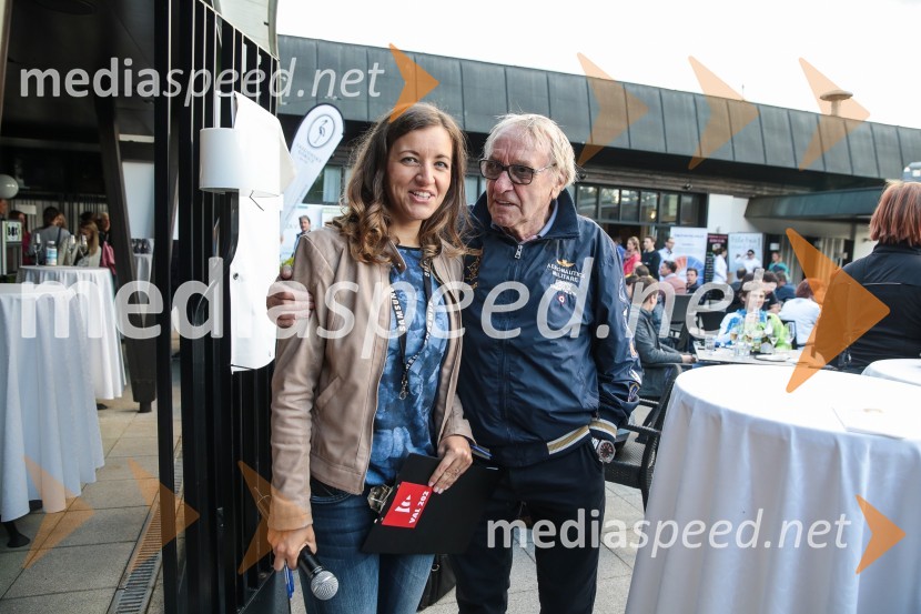  Anja Hlača Ferjančič, novinarka, RTV;  Tone Fornezzi - Tof, novinarPoslovni tek trojk 2016