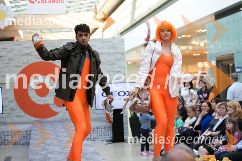 Modna revija v Qlandii Nova Gorica