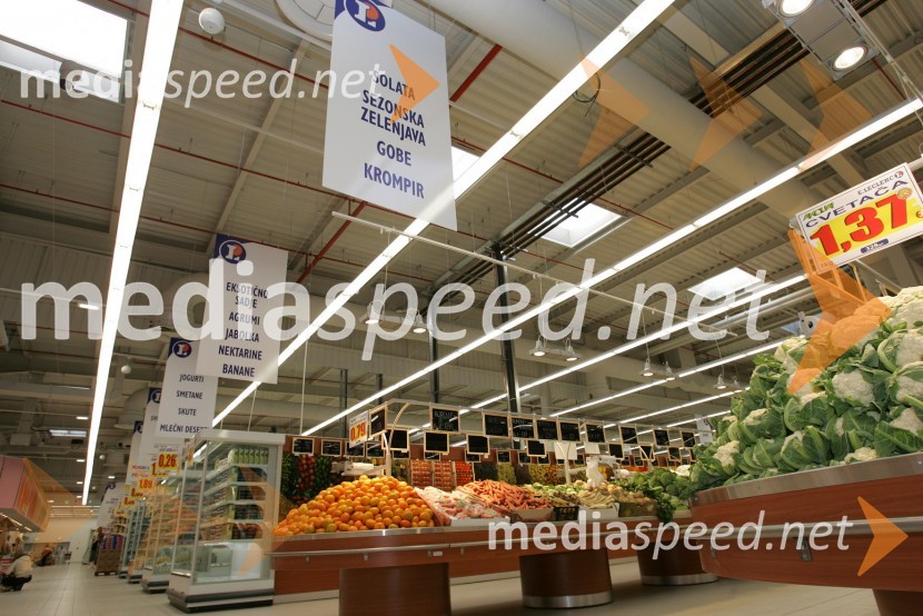 Supermarket E.LeclercOtvoritev supermarketa E.Leclerc