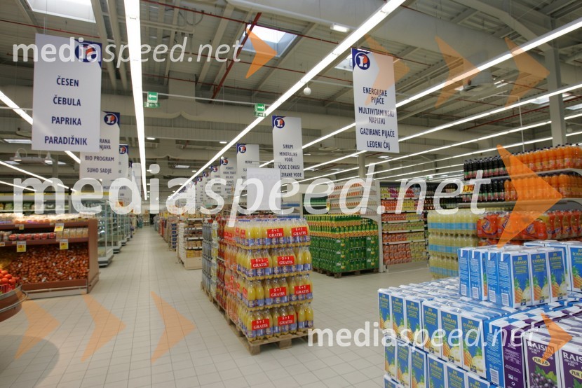 Supermarket E.LeclercOtvoritev supermarketa E.Leclerc