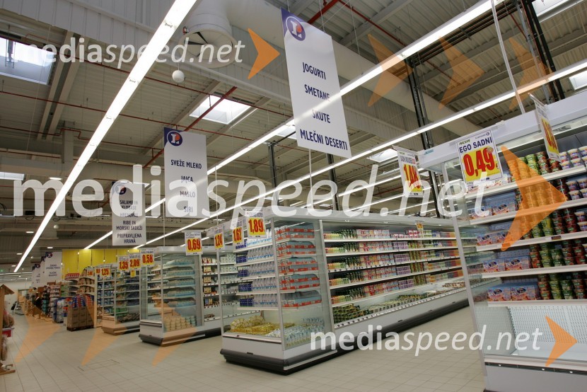 Supermarket E.LeclercOtvoritev supermarketa E.Leclerc