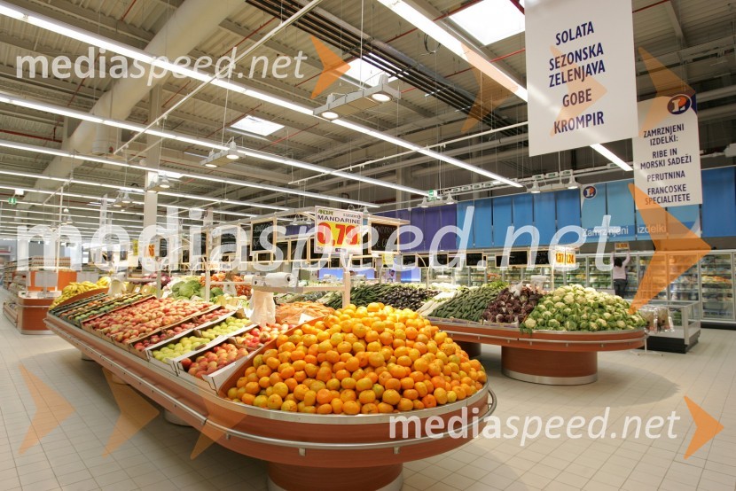 Supermarket E.LeclercOtvoritev supermarketa E.Leclerc