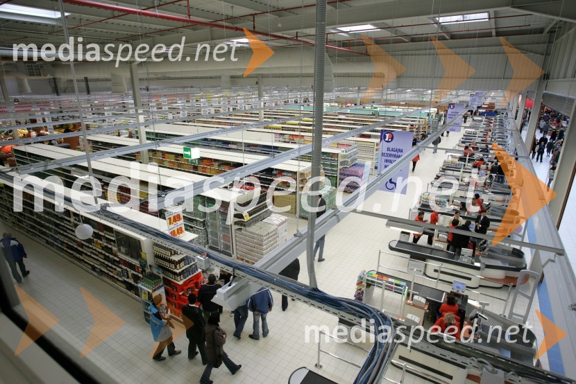 Supermarket E.LeclercOtvoritev supermarketa E.Leclerc