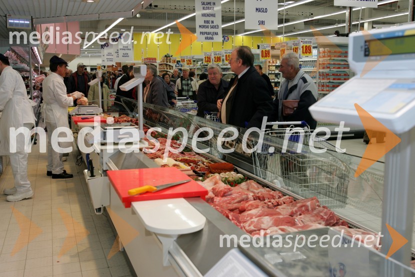 Supermarket E.LeclercOtvoritev supermarketa E.Leclerc