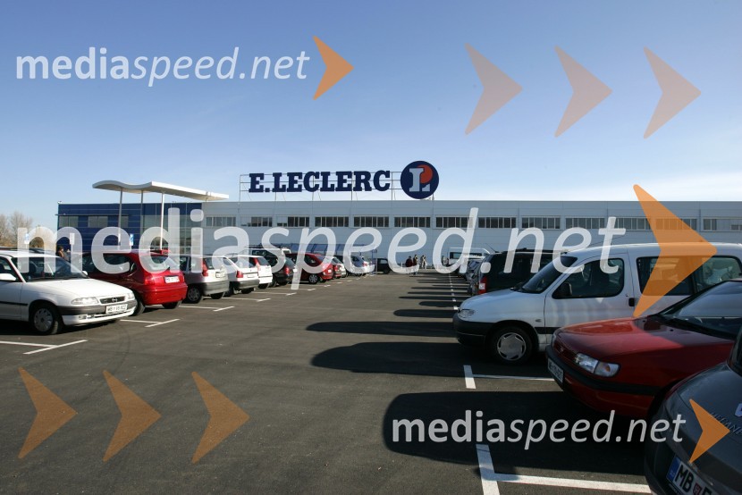 Supermarket E.LeclercOtvoritev supermarketa E.Leclerc