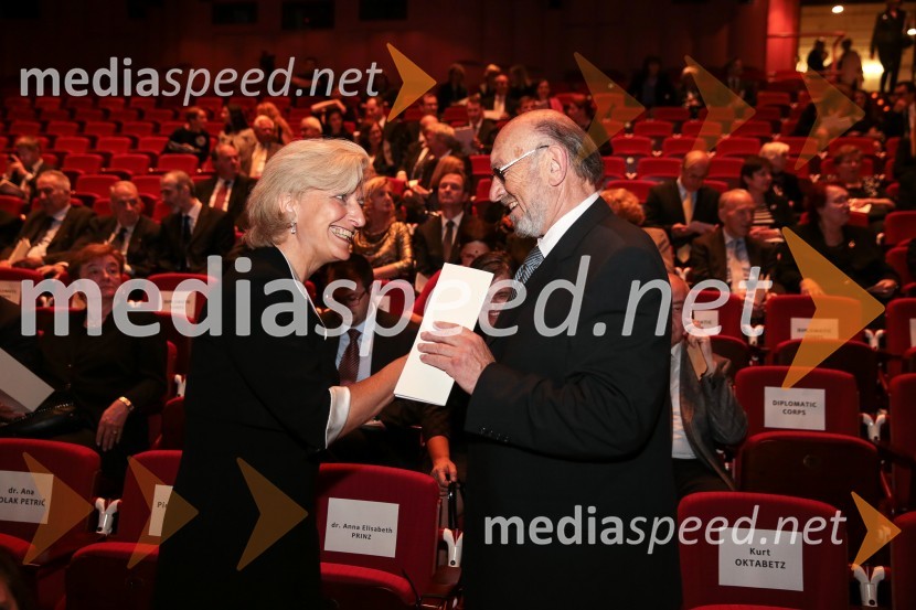 dr. Anna Prinz, veleposlanica Nemčije;  ... 25. obletnica slovenske diplomacije