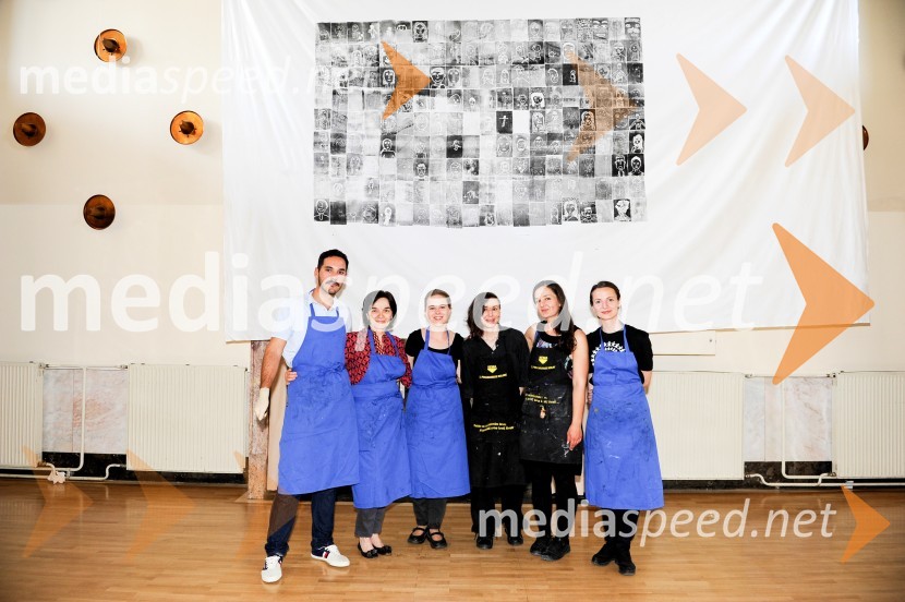  Boris Beja;  Zora Stančič, docentka in magistra umetnosti;  Marina Katalenić, kuratorica LIKfesta;  Vesna Grilj;  Nina  Koželj, profesorica likovne umetnosti;  Anja Lautar1. LIKfest, zaključna prireditev z izdelavo grafike velikanke