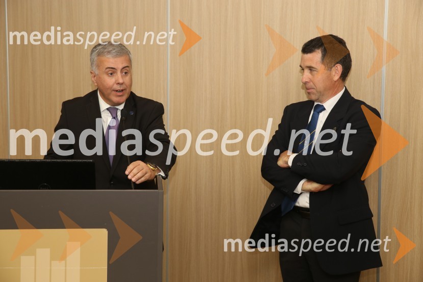  Paulo Reves, podpredsednik za evropska tekmovanja Coupe Georges Baptiste;  Franck Languille, predsednik pokala Coupe Georges BaptisteCoupe Georges Baptiste, podelitev nagrad