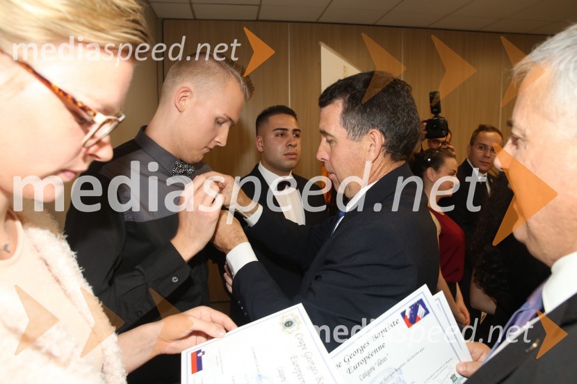  ... ;  Franck Languille, predsednik pokala Coupe Georges BaptisteCoupe Georges Baptiste, podelitev nagrad