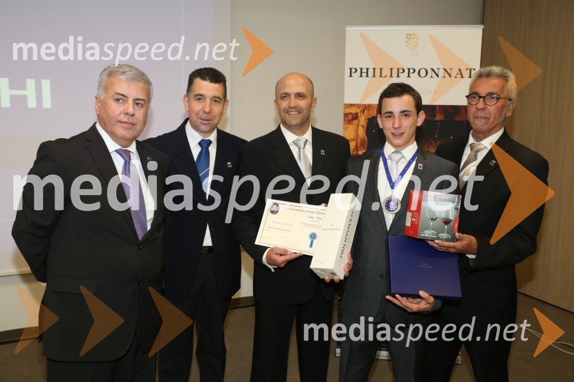  Paulo Reves, podpredsednik za evropska tekmovanja Coupe Georges Baptiste;  Franck Languille, predsednik pokala Coupe Georges Baptiste;  ... ;  ... ;  ... Coupe Georges Baptiste, podelitev nagrad