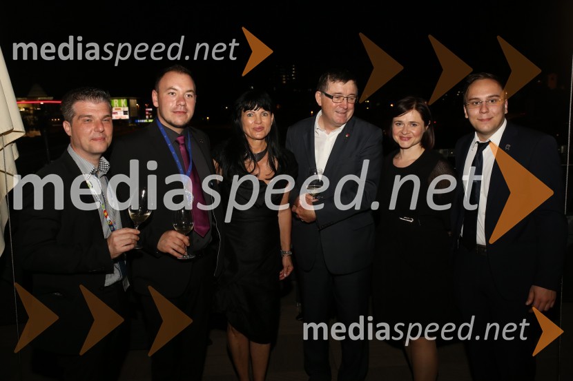  ... ;  Leon Marinič, diplomant VSGT in inštruktor v Restavraciji Sedem, tekmovalec v kategoriji profesionalcev ; mag.  Helena  Cvikl, direktorica Višje strokovne šole za gostinstvo in turizem v Maribor; dr. Andrej Fištravec, župan, Mestna občina Maribor;  ... ;  ... Coupe Georges Baptiste, podelitev nagrad