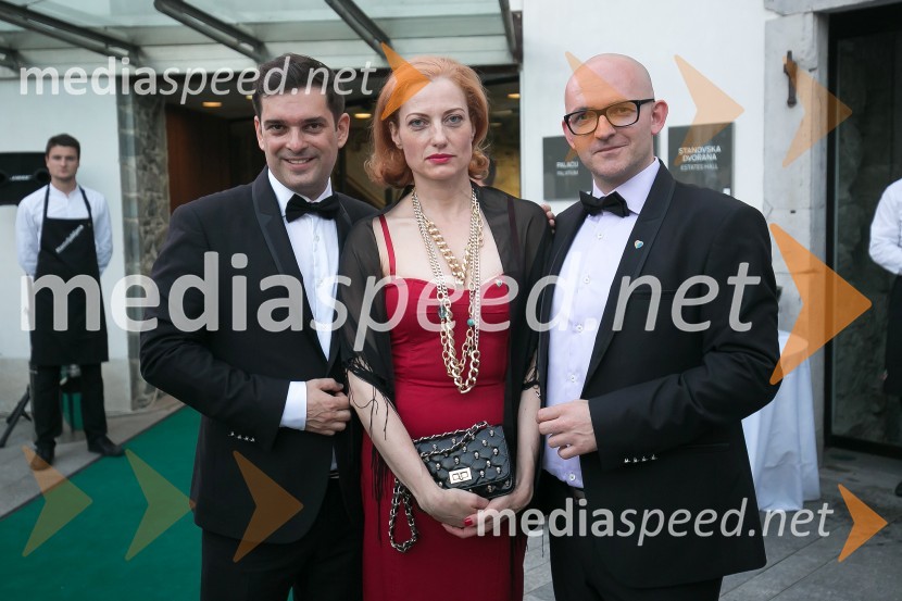  Mattej Valenčič, Imperial Luxury Travel Solutions ;  Hermina Kovačič, svetovalka za odnose z javnostmi;  Matej Knific, Imperial Luxury Travel Solutions Dragon's ball 2016