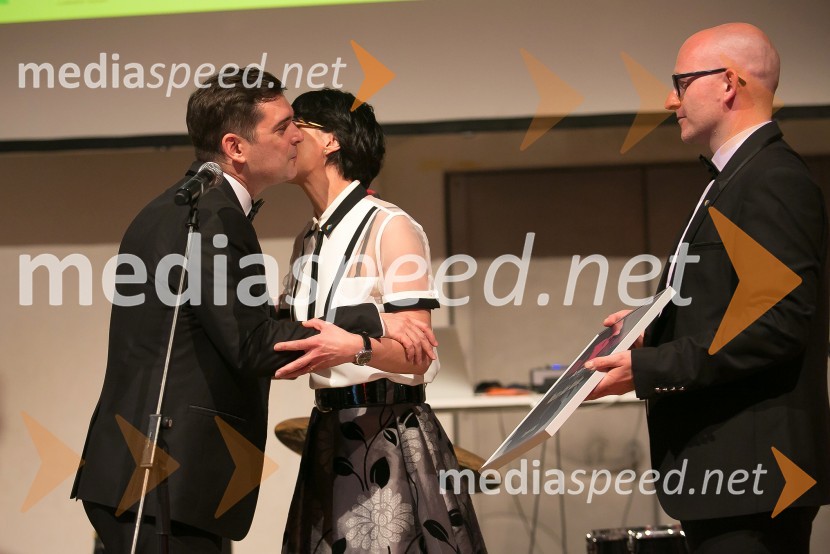  Mattej Valenčič, Imperial Luxury Travel Solutions ;  Marta Kos Marko, veleposlanica Slovenije v Nemčiji;  Matej Knific, Imperial Luxury Travel Solutions Dragon's ball 2016