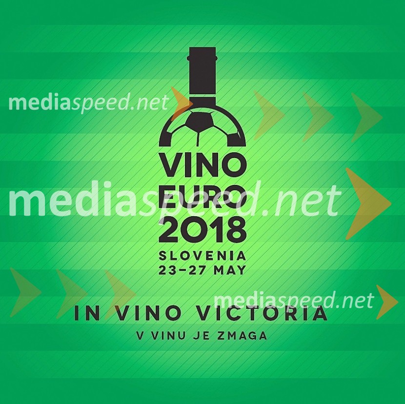Logotip Vino Euro 2018Svečana podelitev pokala zmagovalcem nogometnega prvenstva vinarjev