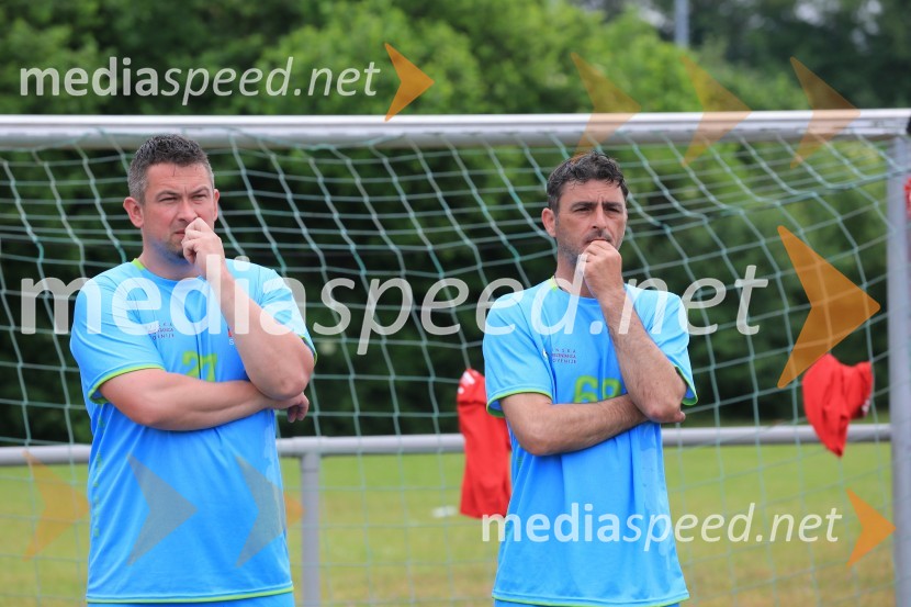  Marko Cesar, nogometaš Vinske reprezentance Slovenije;  Robi Senikovič, nogometaš Vinske reprezentance SlovenijeVinska reprezentanca Slovenije z zmago nad Italijo v finale EP vinarjev v nogometu in obisk Rüdesheim am Rhein