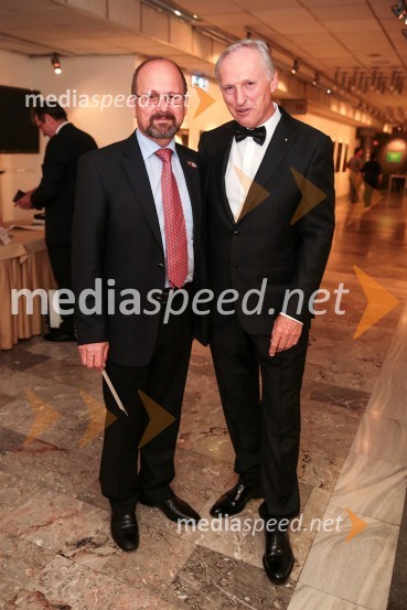  Jože Zadravec, Guverner Distrikta 1912 2016/2017;  Otmar Zorn, Vice Guverner Distrikta 1912Rotary dobrodelna prireditev