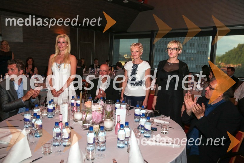  Hana Souček Martinc, medijska menadžerka, Kreativna baza;  Alenka Urek;  Klementina Golija Tutta, akademska slikarkaRotary dobrodelna prireditev