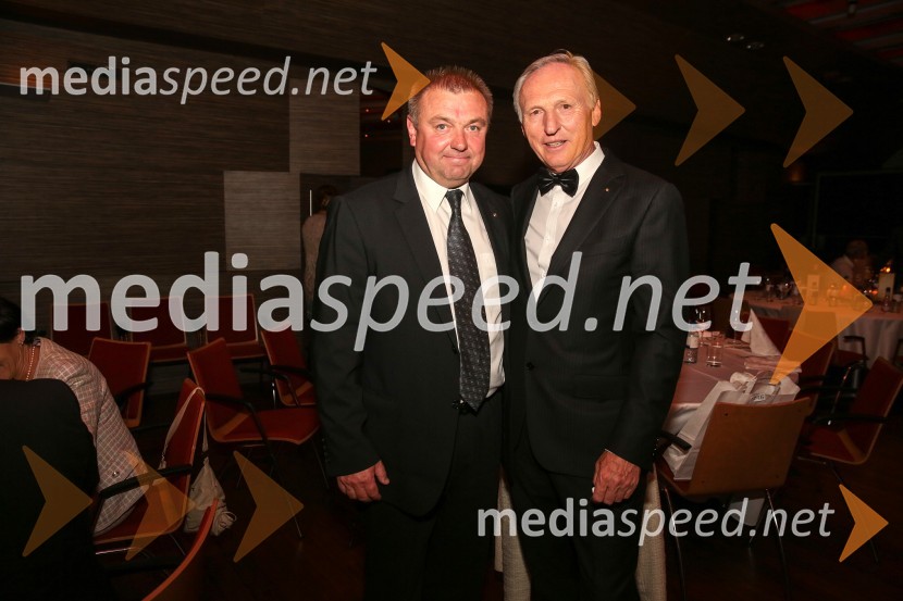  Aleš Grašek;  Otmar Zorn, Vice Guverner Distrikta 1912Rotary dobrodelna prireditev