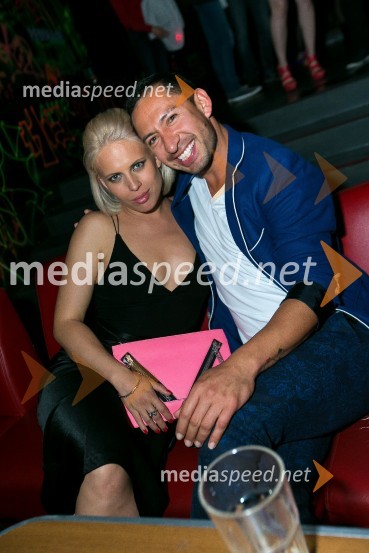  Manja Stević Plesnar, voditeljica, Big Brother;  Joel Loyo, oblikovalecSlovenia`s Next Best Drag 2016