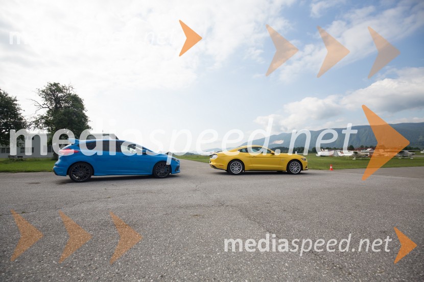 Ford Focus RS in Ford MustangKultni Mustang in novi Ford Focus RS, slovenska predstavitev