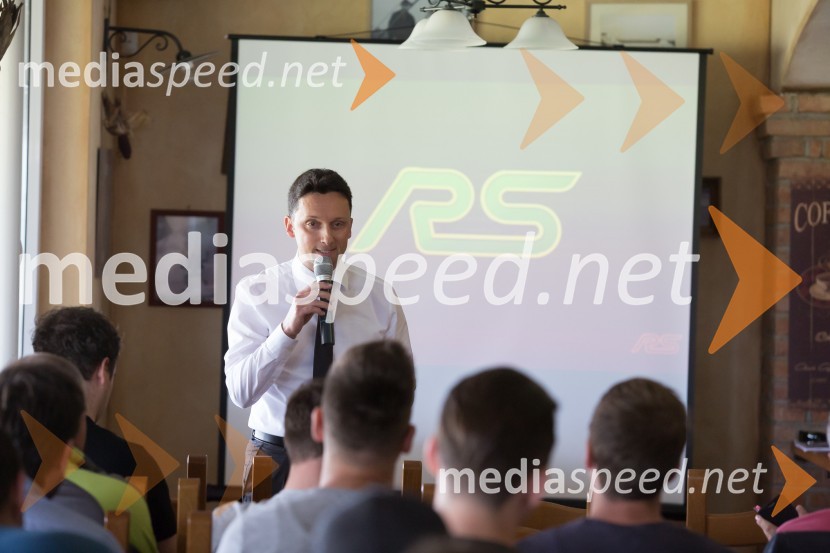  David Jurič, generalni direktor Summit motors LjubljanaKultni Mustang in novi Ford Focus RS, slovenska predstavitev