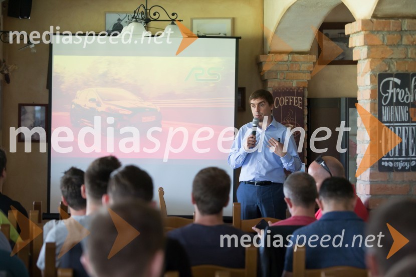  Uroš Mihelčič, produktni specialist, Summit motors LjubljanaKultni Mustang in novi Ford Focus RS, slovenska predstavitev