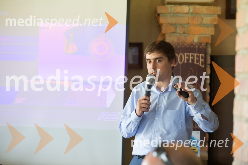  Uroš Mihelčič, produktni specialist, Summit motors LjubljanaKultni Mustang in novi Ford Focus RS, slovenska predstavitev