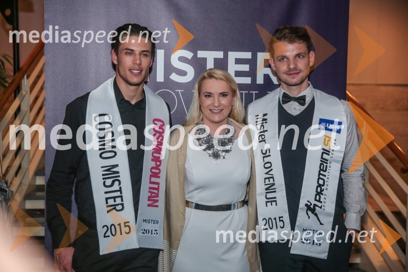  Matjaž Mavri Boncelj, Mister Cosmo 2015;  ... ;  Matjaž Lesjak, Mister Slovenije 2015Mister Slovenije 2016 je Tilen Grah