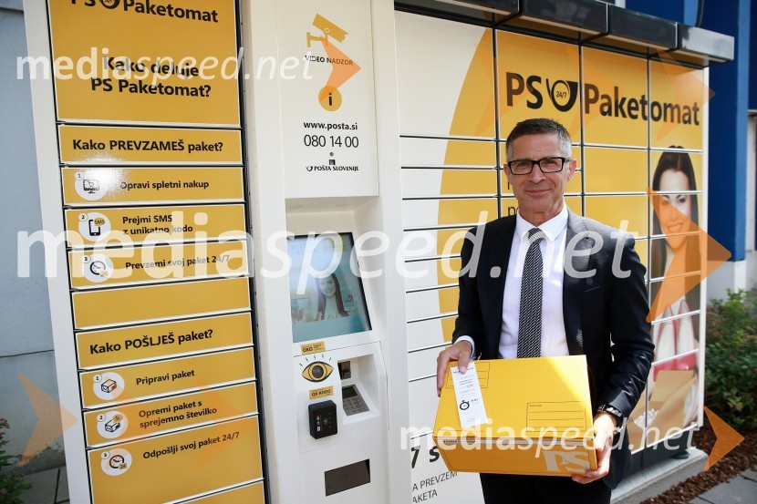 mag. Boris Novak, generalni direktor, Pošta SlovenijePošta Slovenije postavlja mrežo 24 paketomatov po Sloveniji
