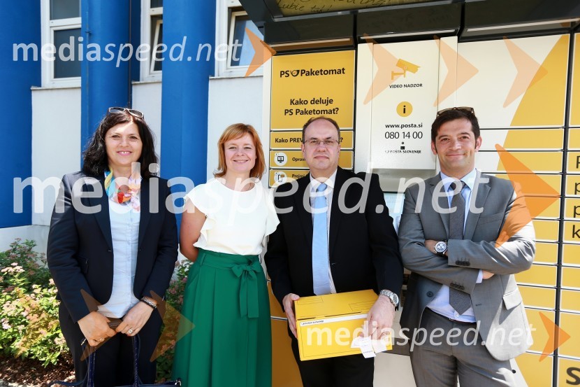 Pošta Slovenije postavlja mrežo 24 paketomatov po Sloveniji