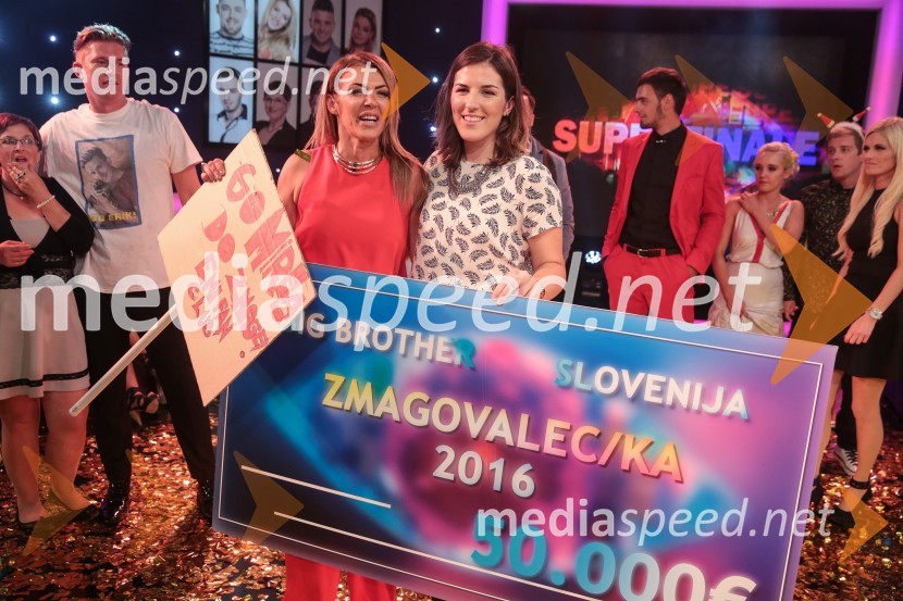  Mirela Lapanović, udeleleženka šova Big Brother;  ... Zmagovalka šova Big Brother 2016 je Mirela Lapanović