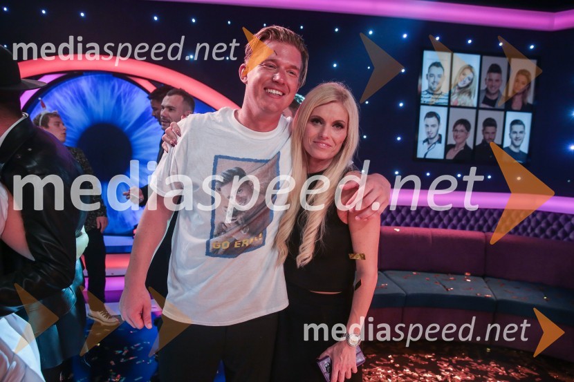  Erik König, udeleženec šova Big Brother;  Saša Dobraš, udeleženka šova Big BrotherZmagovalka šova Big Brother 2016 je Mirela Lapanović