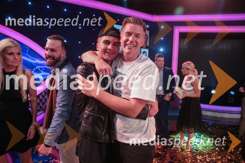  Jasmin Cerić, udeleženec šova Big Brother;  Erik König, udeleženec šova Big BrotherZmagovalka šova Big Brother 2016 je Mirela Lapanović