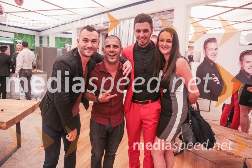  Alen Jovanovič, tekmovalec v šovu Big Brother 2016;  Tibor Baiee, akter resničnostnega šova Big Brother;  Dragan Stjepanović, tekmovalec šova Big Brother 2016;  ... Zmagovalka šova Big Brother 2016 je Mirela Lapanović
