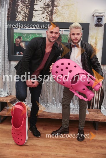  Alen Jovanovič, tekmovalec v šovu Big Brother 2016;  Gregor Kobale, udeleženec šova Big BrotherZmagovalka šova Big Brother 2016 je Mirela Lapanović