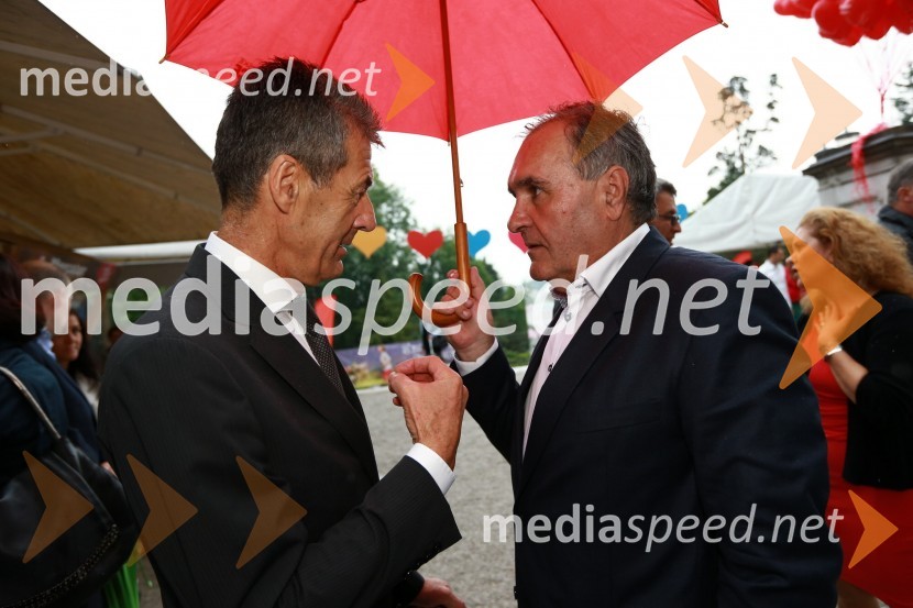 Stojan Petrič, predsednik sosveta Kolektor Group d.o.o.;  Bojan Budja, odgovorni urednik dnevnika Slovenske novice 25 let Slovenskih novic in predstavitev revije Suzy