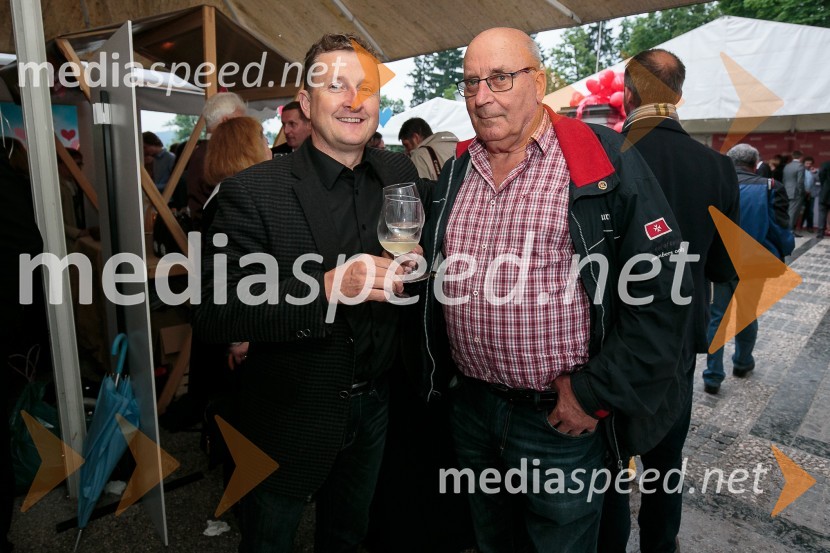  Danilo Steyer,   vinar, Steyer Vina; vinski vitez, predsednik Vinske reprezentance Slovenije;  Ivo Daneu,  nekdanji košarkar25 let Slovenskih novic in predstavitev revije Suzy